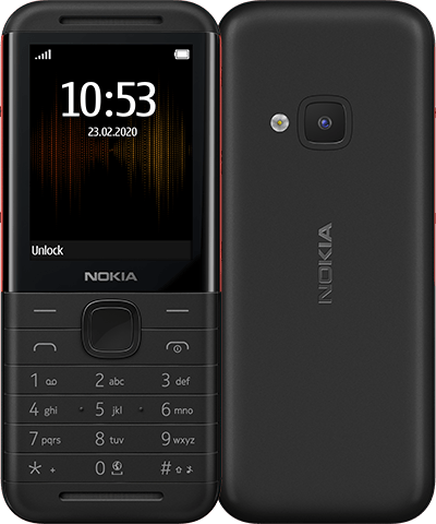 NOKIA 5310 DS BLACK/RED