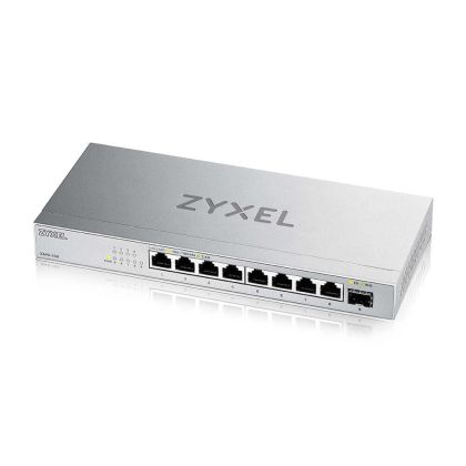Комутатор ZyXEL XMG-108 8 Ports 2,5G + 1 SFP+ Desktop MultiGig unmanaged Switch