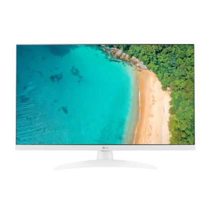 Монитор LG 27TQ615S-WZ, 27.0" IPS, Smart webOS, TV Tuner DVB-T2/C /S2, 1000:1, Mega DFC, 250cd, Full HD (1920 x 1080), Wi-Fi, LAN, AirPlay, HDMI, CI Slot, USB 2.0, Bluetooth, AI Sound, Speakers, White