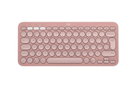 Клавиатура Logitech Pebble Keys 2 K380s - TONAL ROSE - US INT'L - BT - N/A - INTNL-973 - UNIVERSAL