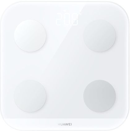 Везна Huawei Scale 3, Dobby-B19, Smart Body Fat Scale, Smart Health Monitoring, Elegant White