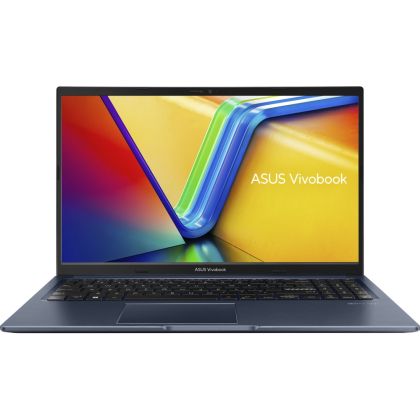 Лаптоп Asus Vivobook M1502YA-BQ018, AMD Ryzen R7-7730U, 15.6 "FHD (1920X1080) 16:9,16GB DDR4 (8 GB on BD),1TB SSD,Backlit Keyboard , NO OS, Quiet Blue