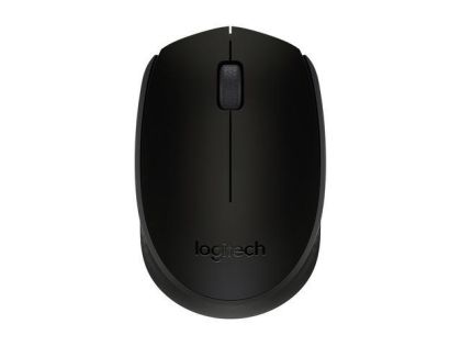 Безжична оптична мишка LOGITECH B170, USB, Черна