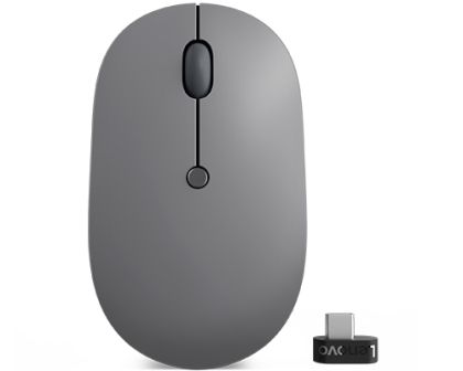 Мишка Lenovo Go USB-C Wireless Mouse (Thunder Black)