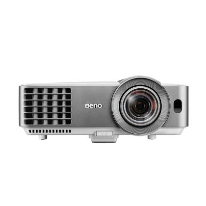 Мултимедиен проектор BenQ MW632ST, Short Throw, DLP, WXGA (1280x800), 13000:1, 3200 ANSI lumens, Zoom 1.2x, 65"@1m, Auto Vertical Keystone, VGA, 2xHDMI, S-Video, RCA, USB Type A 1.5A, Audio in/out, Audio L/R in RCA, RS232, Speaker 10W, Up To 10000 hr., IE