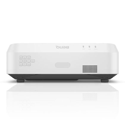 Мултимедиен проектор BenQ LW890UST DLP, WXGA (1280x800), Ultra Short-throw; Throw Ratio: 0.24; Brightness 4000 ANSI Lumens, Super high contrast 3,000,000:1, Laser light source 20,000 hrs life; Sp.10Wx1, Noise level: 32 dB (Eco mode); HDMIx 2; LAN control,