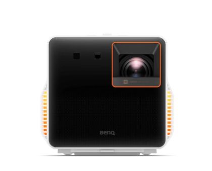 Мултимедиен проектор BenQ X300G, 3LED, Short Throw, 2000lm, 4K, HDR, 95% Rec709, Low input lag (4K/1080P: 16.67ms@60Hz; 1080p: 8.4ms@120Hz, 1080p:6ms@240Hz), Game mode, 8W*2 treVolo Sp., Realtime Auto 3D, RT Auto Focus, 1.2x Motor.Zoom, T/R 0.69-0.83, Com