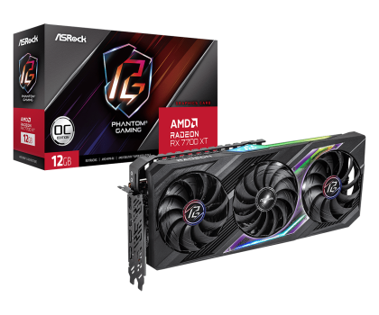 ASROCK RX7700XT PHANTOM 12G OC