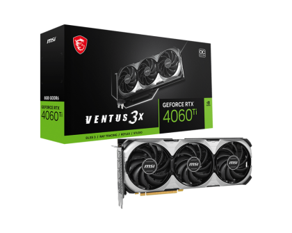 MSI RTX4060TI VENTUS 3X 8G OC