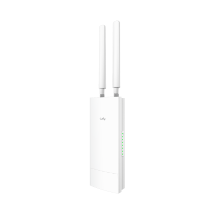 Безжичен рутер Cudy LT400 Outdoor, N300, 4G LTE,  2.4 GHz, 300 Mbps за външна употреба