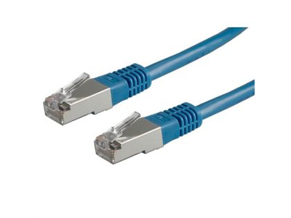 Patch cable FTP Cat. 5e 0.5m, Blue 21.15.0184