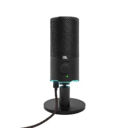 Микрофон JBL QUANTUM Stream - Dual pattern premium USB microphone for streaming, recording and gaming