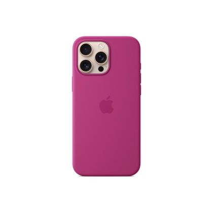 Калъф Apple iPhone 16 Pro Max Silicone Case with MagSafe - Fuchsia (Seasonal)