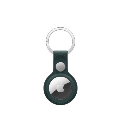 Проследяващо устройство Apple AirTag FineWoven Key Ring - Dark Green