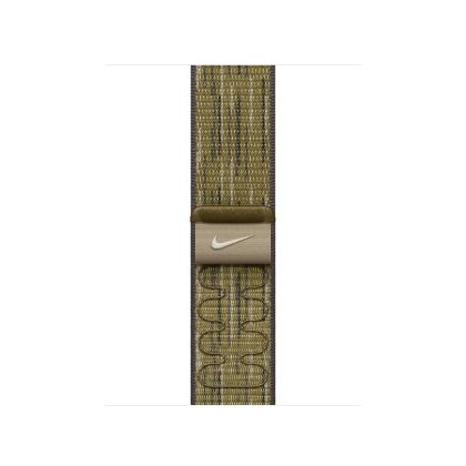 Каишка за часовник Apple Watch 40mm Nike Sport Loop: Green/Grey Nike Sport Loop