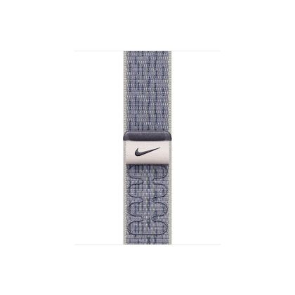 Каишка за часовник Apple Watch 42mm Nike Sport Loop: Grey/Blue Nike Sport Loop