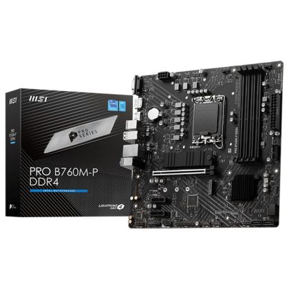 MB MSI PRO B760M-P DDR4, DP/HDMI/VGA, 4xD4, 2xM.2