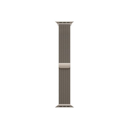 Каишка за часовник Apple Watch 46mm Milanese Loop: Natural Milanese Loop - M/L