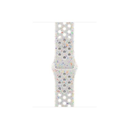 Каишка за часовник Apple Watch 46mm Nike Sport Band: Pure Platinum Nike Sport Band - M/L