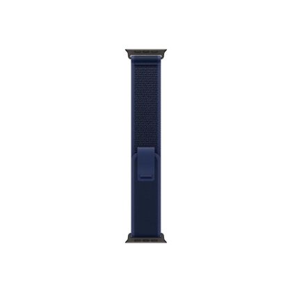 Каишка за часовник Apple Watch 49mm Loop: Blue Trail Loop - S/M - Black Titanium Finish