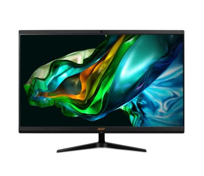 Настолен компютър - всичко в едно Acer Aspire C27-1800 27" FHD IPS AiO, Intel Core i5-1334U (up to 4.60GHz, 12MB), 1*16GB DDR4, 1024GB SSD + Free 2.5" slot, no DVD, Intel Iris Xe Graphics, HDMI out, 3*USB 3.2/2.0, Type- C, RJ-45, WiFi AX&BT, 5MPCam+mic., 