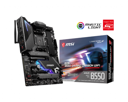 MSI MPG B550 GAMIN CARBON WIFI
