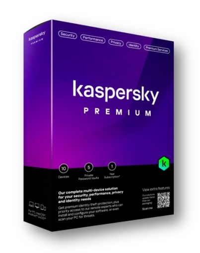 Лиценз за ползване на програмен продукт Kaspersky Premium + Customer Support Eastern Europe  Edition. 1-Device 1 year Base Download Pack