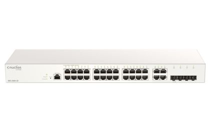 Комутатор D-Link 28-Port Gigabit Nuclias Smart Managed Switch including 4x 1G Combo Ports (With 1 Year License)