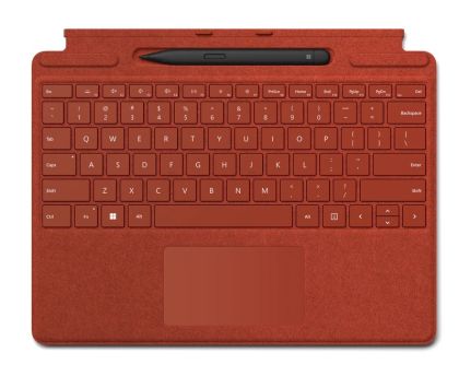 Клавиатура Microsoft Surface Pro Keyboard Pen 2 Bundel Poppy Red
