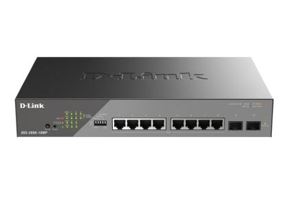 Комутатор D-Link 10-Port Gigabit Ethernet PoE+ Surveillance Switch
