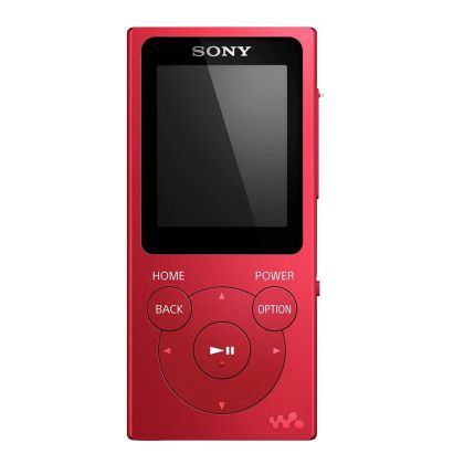 Mp3 плейър Sony NW-E394L, 8GB, Red
