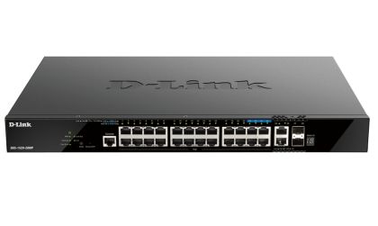 Комутатор D-Link 20 ports GE PoE + 4 ports 2.5 GE PoE + 2 10GE ports + 2 SFP+ Smart Managed Switch