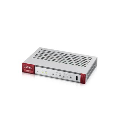 Защитна стена ZyXEL USG Flex Firewall 10/100/1000, 1xWAN, 4xLAN/DMZ ports, 1xUSB (Device only)