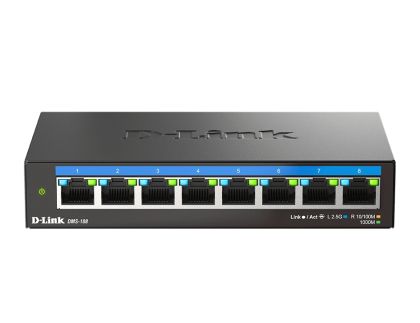 Комутатор D-Link 8-Port Multi-Gigabit Unmanaged Switch