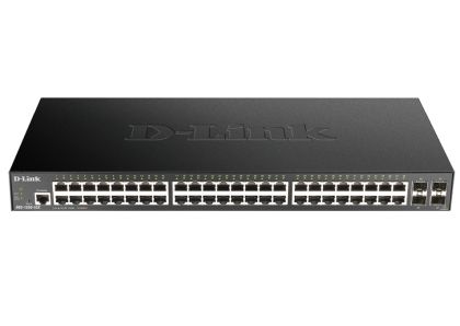 Комутатор D-Link 48-port Gigabit Smart Managed Switch with 4x 10G SFP+ ports