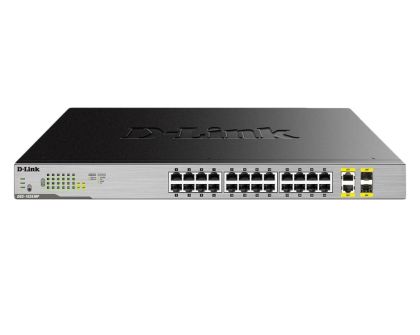 Комутатор D-Link 24-Port Desktop Gigabit PoE + 2GE Combo Switch