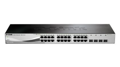 Комутатор D-Link 24 10/100/1000 Base-T port with 4 x 1000Base-T /SFP ports