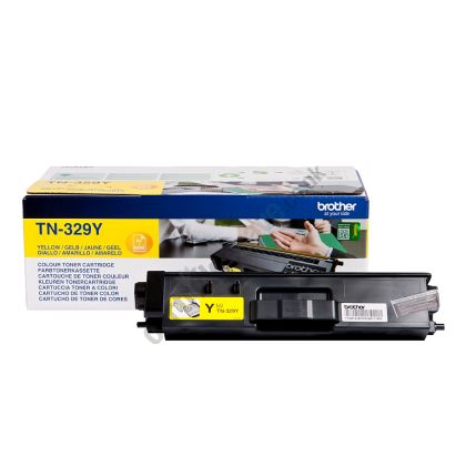 Консуматив Brother TN-329Y Toner Cartridge Super High Yield