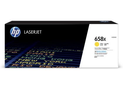 Консуматив HP 658X Yellow LaserJet Toner Cartridge