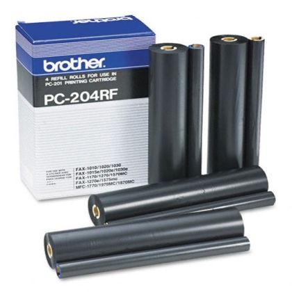 Консуматив Brother PC-204RF 4 Refills for FAX-1010/20/30, FAX-1010Plus/1030Plus, FAX-1010e/1030e, MFC-1025 series