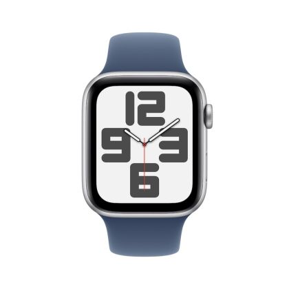 Часовник Apple Watch SE2 v3 GPS 40mm Silver Alu Case with Denim Sport Band - M/L