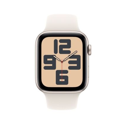 Часовник Apple Watch SE2 v3 GPS 40mm Starlight Alu Case with Starlight Sport Band - M/L