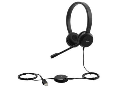 Слушалки Lenovo Wired VOIP Headset