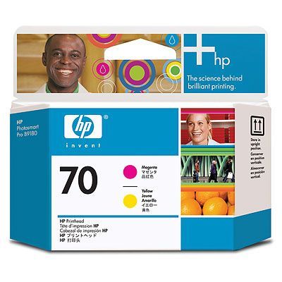 Консуматив HP 70 Magenta and Yellow Printhead