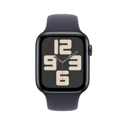 Часовник Apple Watch SE2 v3 GPS 44mm Midnight Alu Case with Midnight Sport Band - M/L