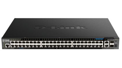 Комутатор D-Link 44 ports GE PoE + 4 ports 2.5 GE PoE + 2 10GE ports + 2 SFP+ Smart Managed Switch