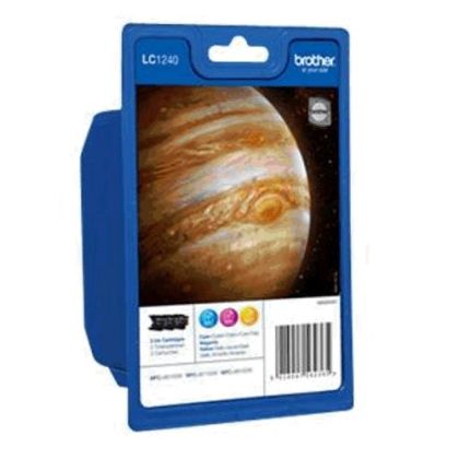 Консуматив Brother LC-1240 C/M/Y Rainbow Bonus Pack Ink Cartridge for MFC-J6510/J6910