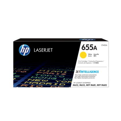 Консуматив HP 655A Yellow Original LaserJet Toner Cartridge (CF452A)