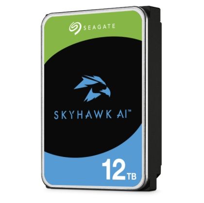 Твърд диск Seagate SkyHawk AI 12TB ( 3.5", 256MB, 7200 RPM, SATA 6Gb/s )