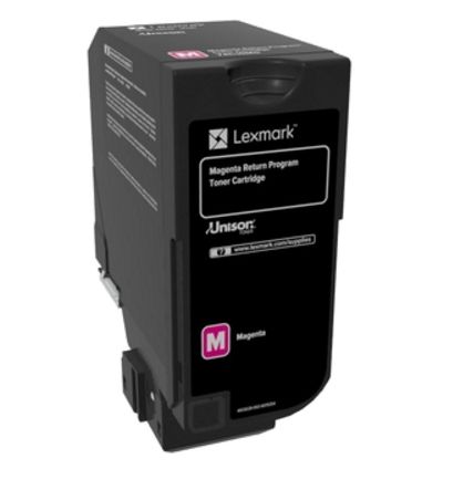 Консуматив Lexmark 74C20M0 CS720, CS/CX725 Magenta Return Programme 3K Toner Cartridge
